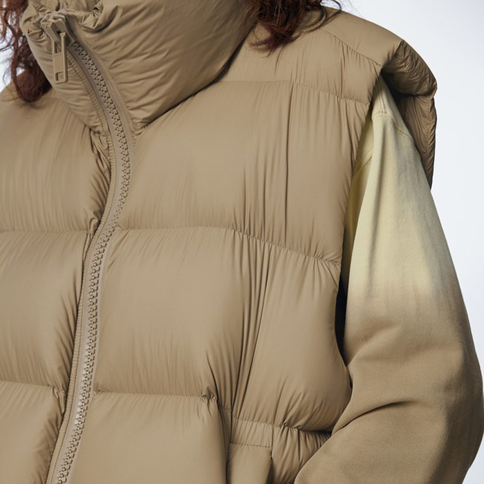 직수입 명품 스타일 가을 신상 하프길이 구스다운 재킷